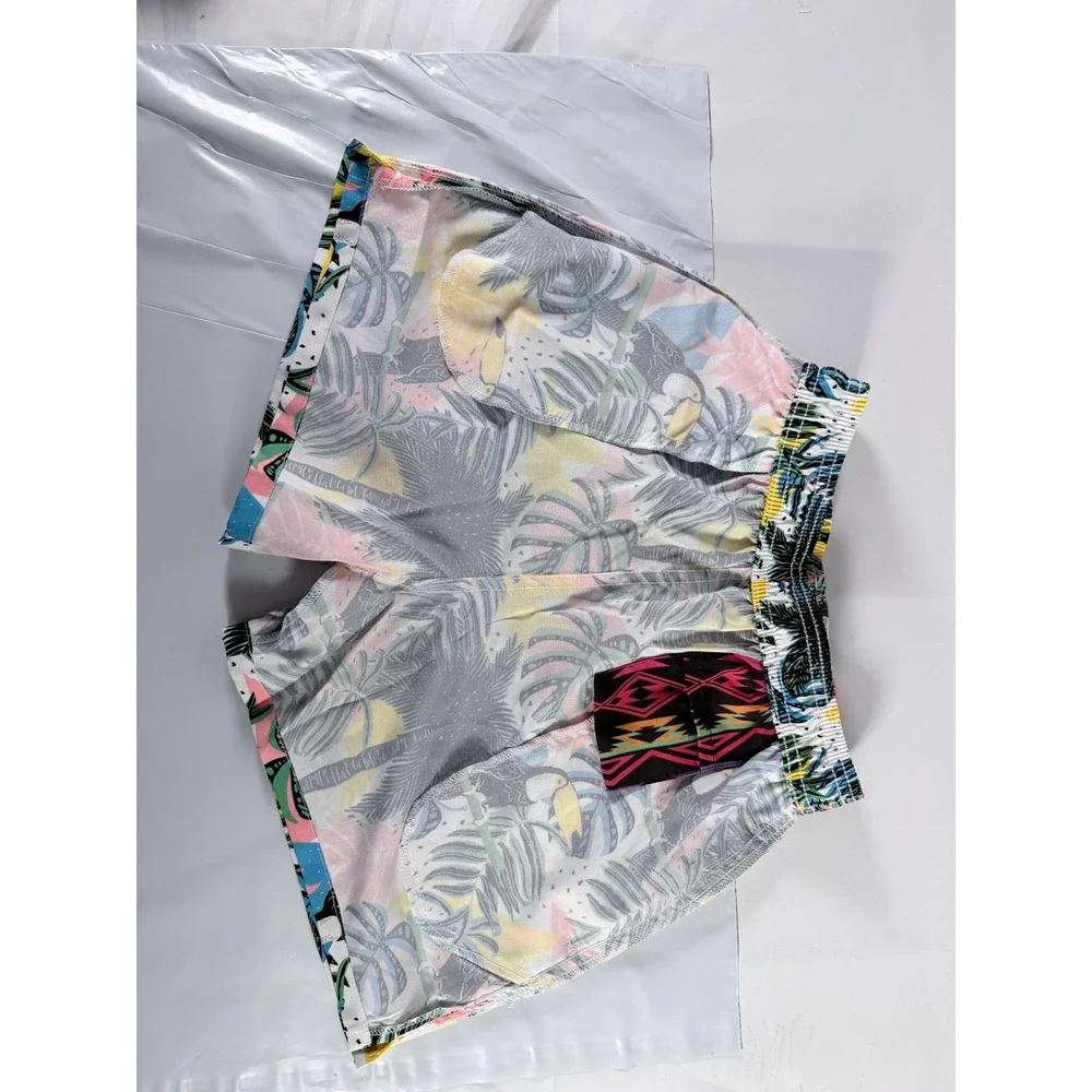Dolfin Uglies Youth Jungle Party 5 Shorty Swim Shorts Size‎ YM Toucan New